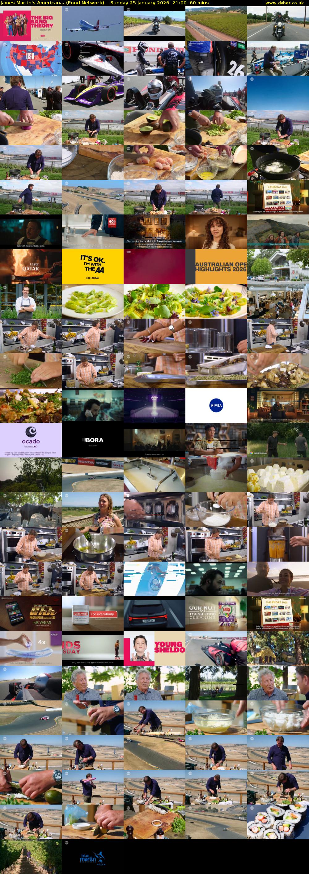 James Martin's American... (Food Network) Sunday 25 January 2026 21:00 - 22:00