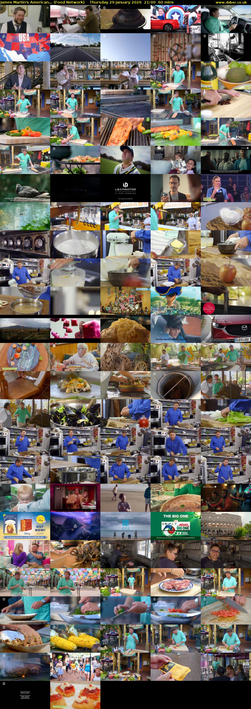 James Martin's American... (Food Network) Thursday 29 January 2026 21:00 - 22:00