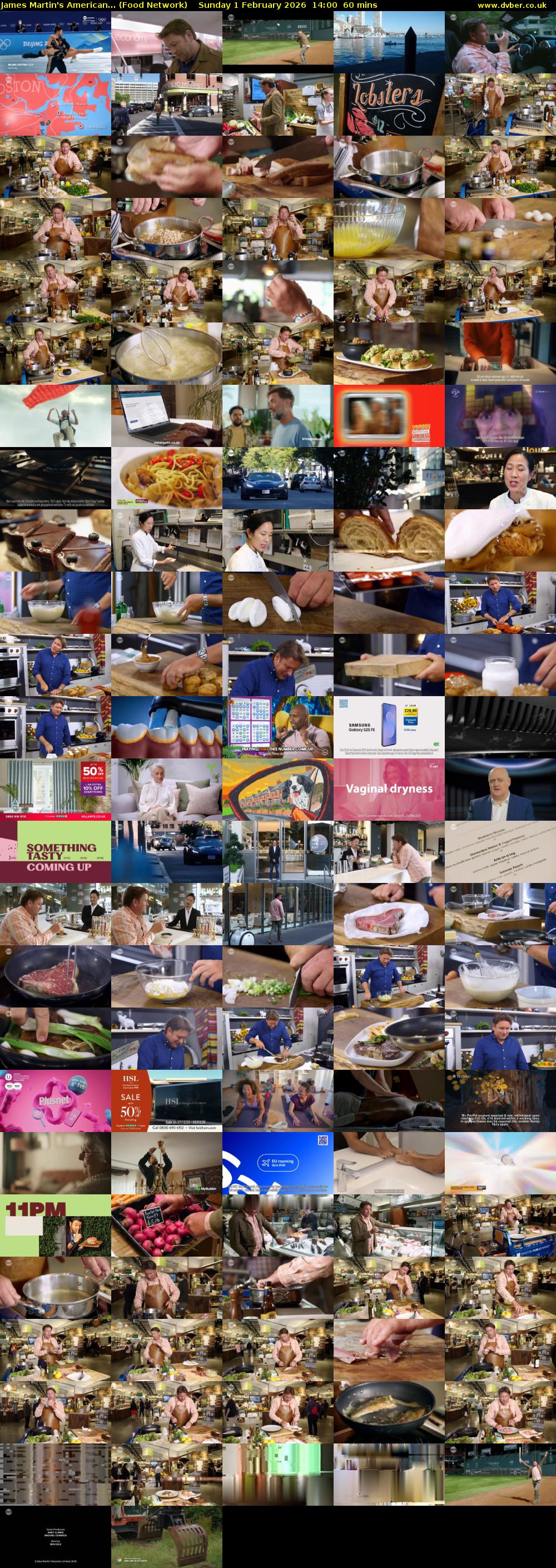 James Martin's American... (Food Network) Sunday 1 February 2026 14:00 - 15:00