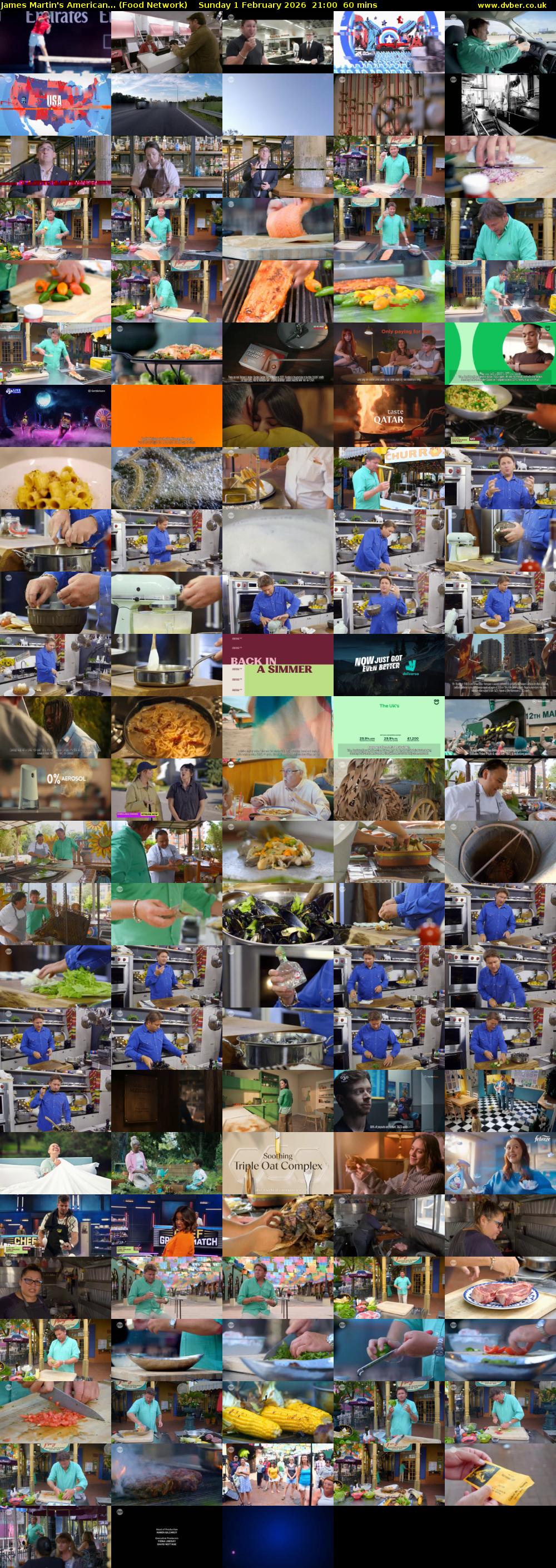 James Martin's American... (Food Network) Sunday 1 February 2026 21:00 - 22:00