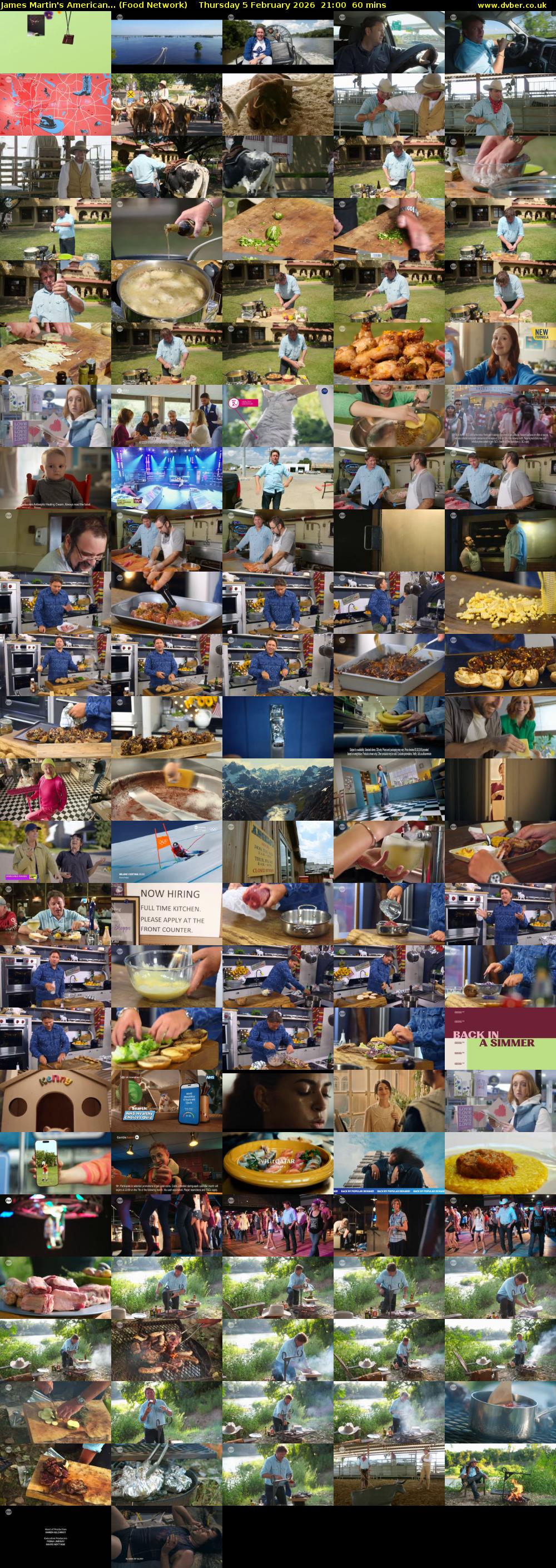 James Martin's American... (Food Network) Thursday 5 February 2026 21:00 - 22:00