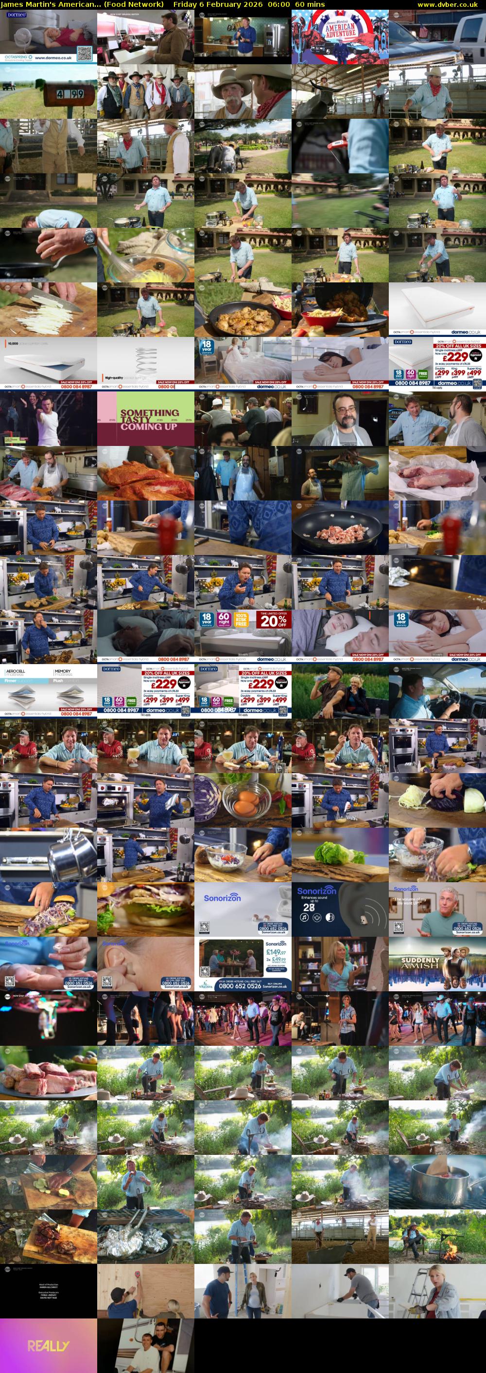 James Martin's American... (Food Network) Friday 6 February 2026 06:00 - 07:00