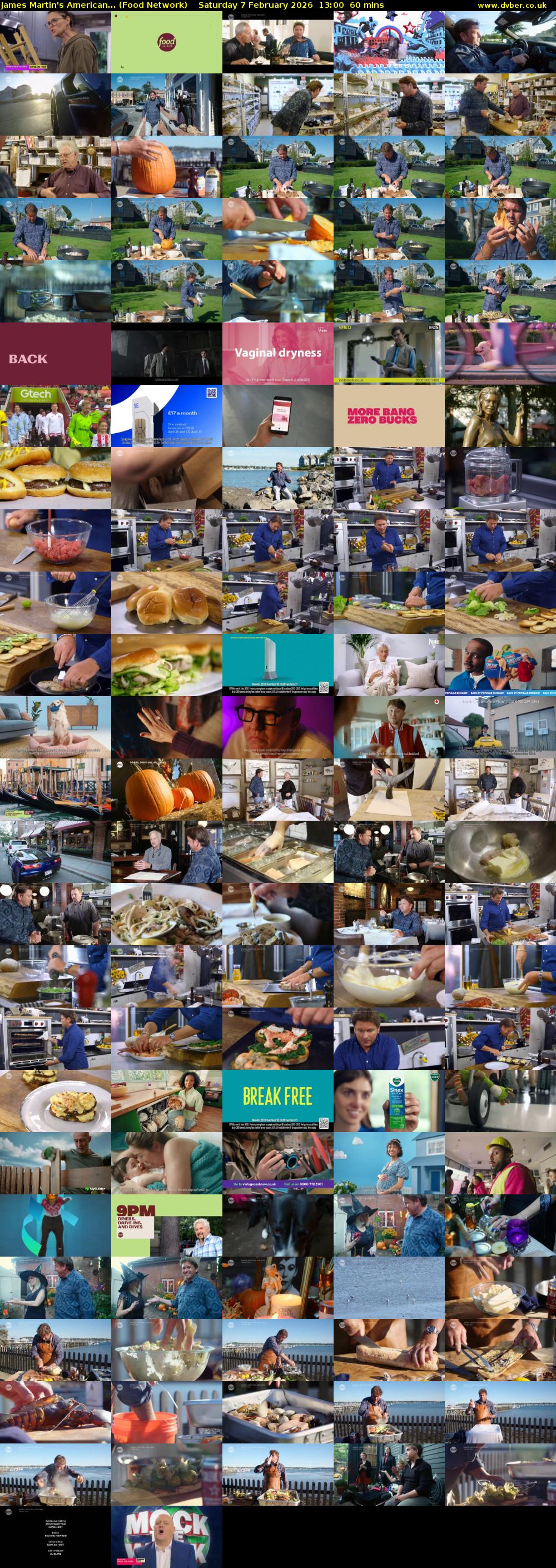 James Martin's American... (Food Network) Saturday 7 February 2026 13:00 - 14:00