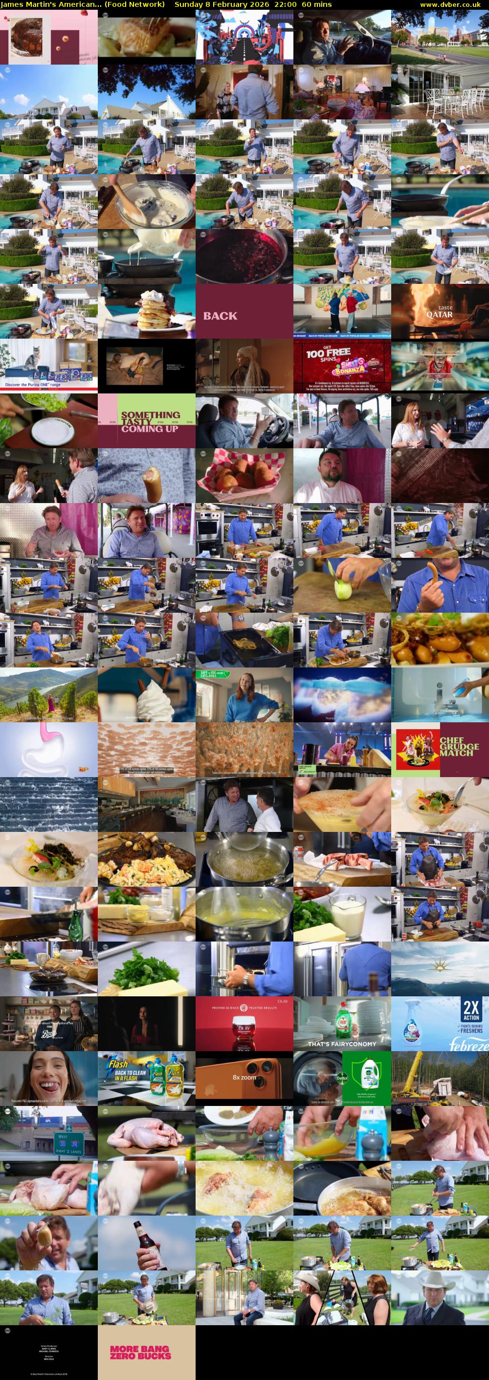 James Martin's American... (Food Network) Sunday 8 February 2026 22:00 - 23:00