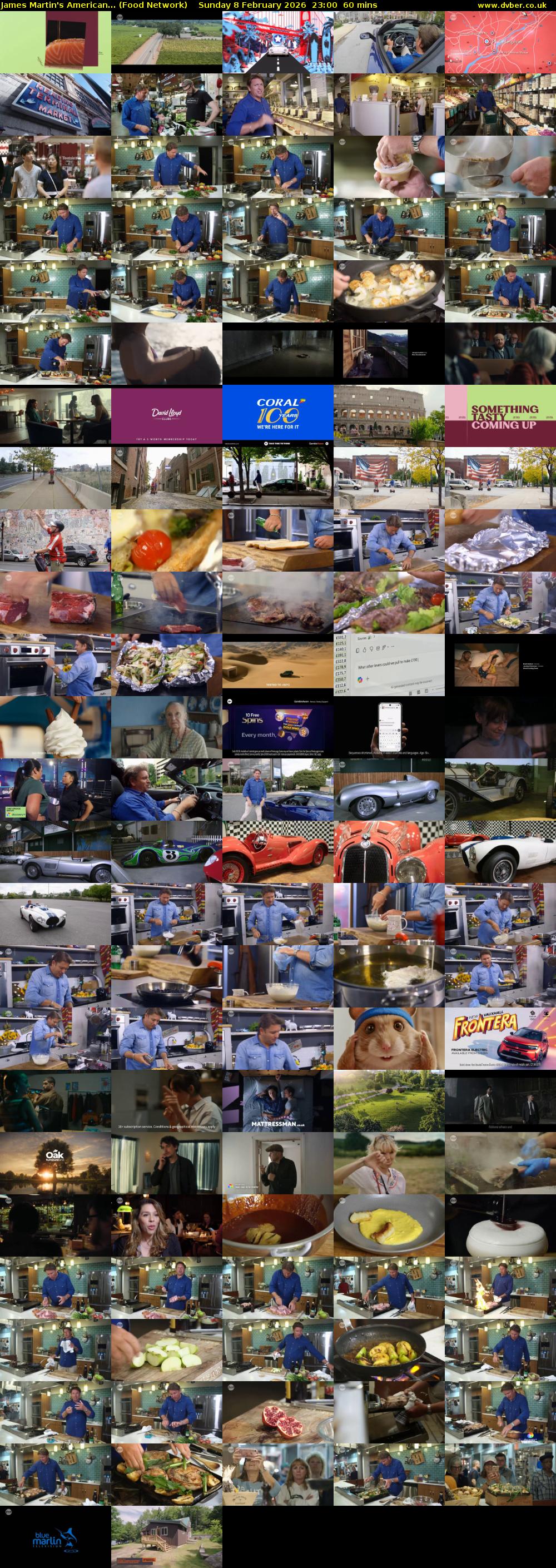 James Martin's American... (Food Network) Sunday 8 February 2026 23:00 - 00:00