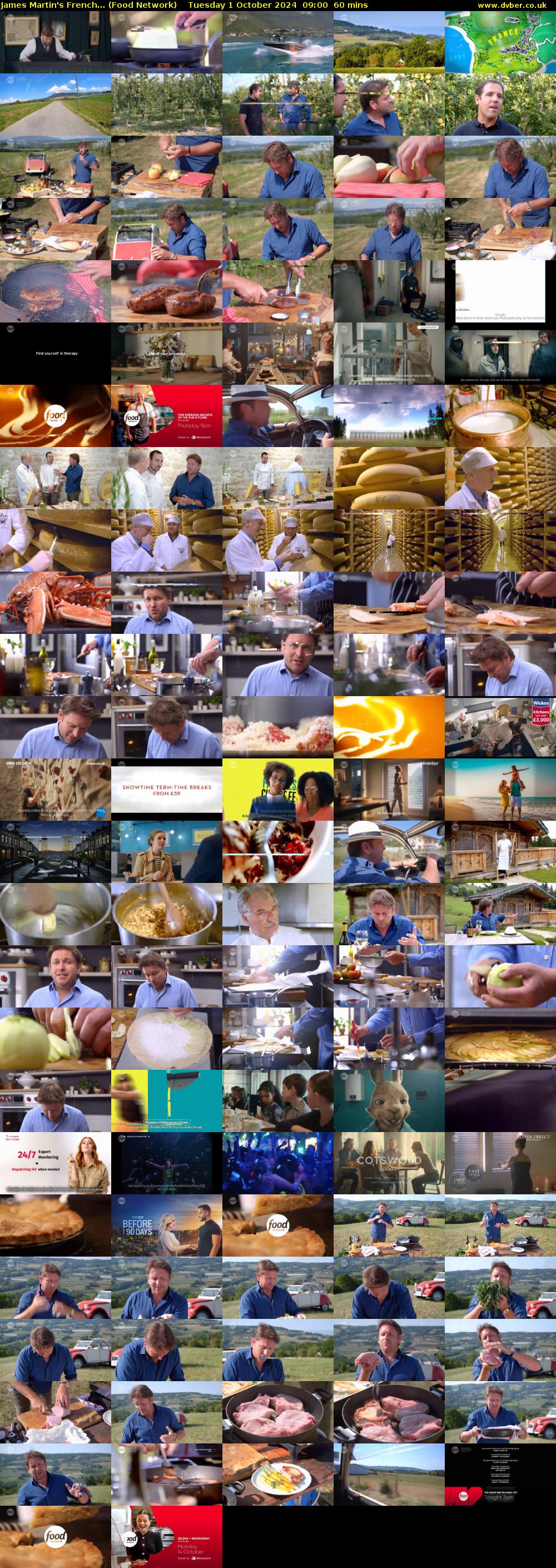 James Martin's French... (Food Network) Tuesday 1 October 2024 09:00 - 10:00
