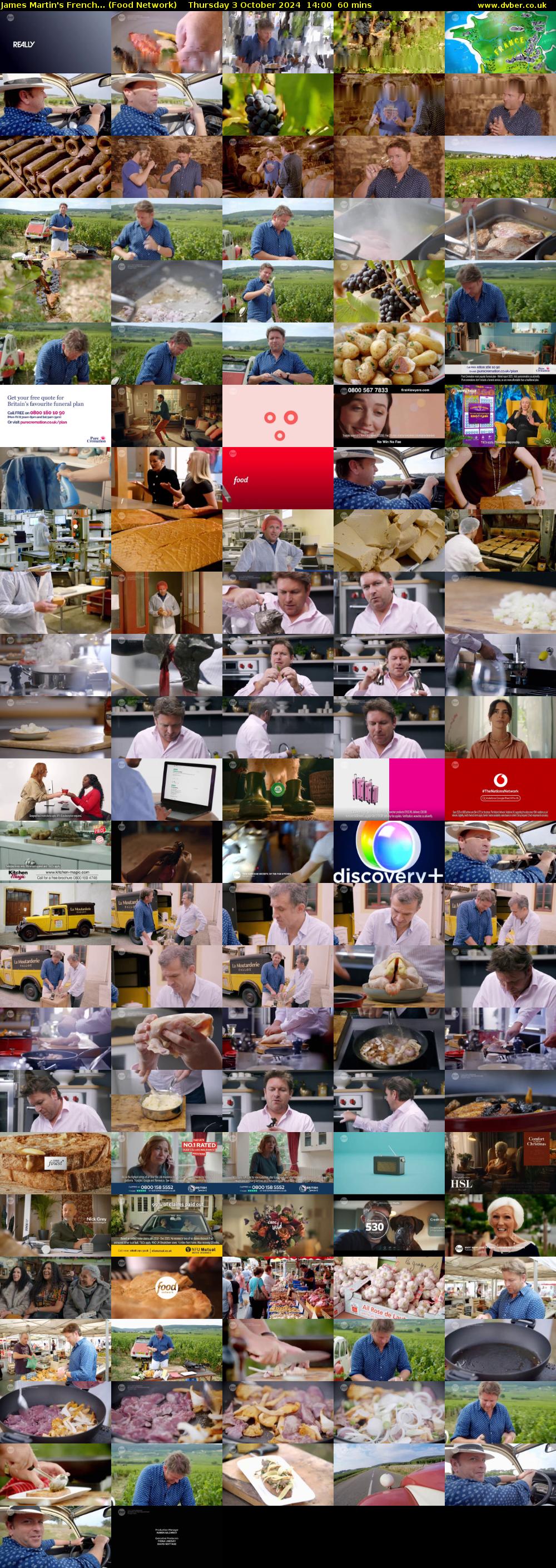 James Martin's French... (Food Network) Thursday 3 October 2024 14:00 - 15:00