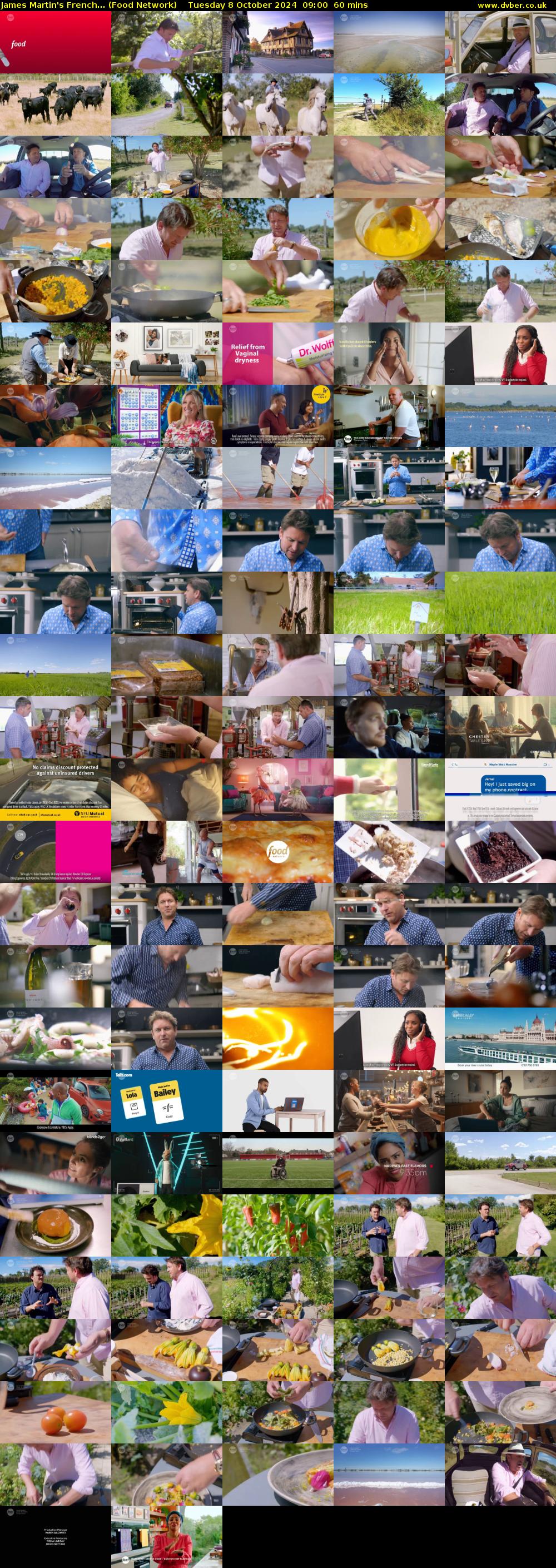 James Martin's French... (Food Network) Tuesday 8 October 2024 09:00 - 10:00