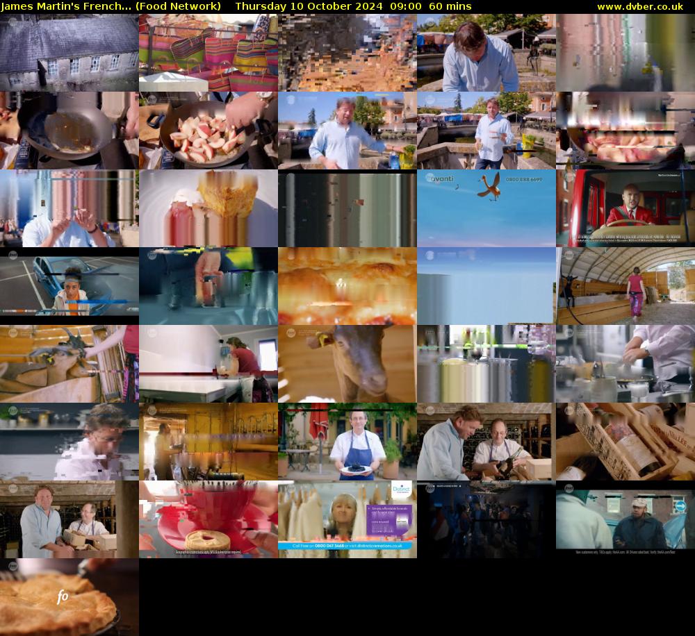 James Martin's French... (Food Network) Thursday 10 October 2024 09:00 - 10:00