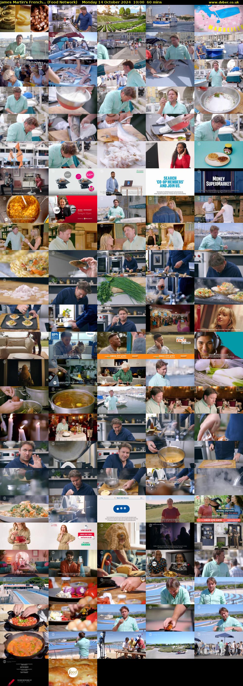James Martin's French... (Food Network) Monday 14 October 2024 10:00 - 11:00