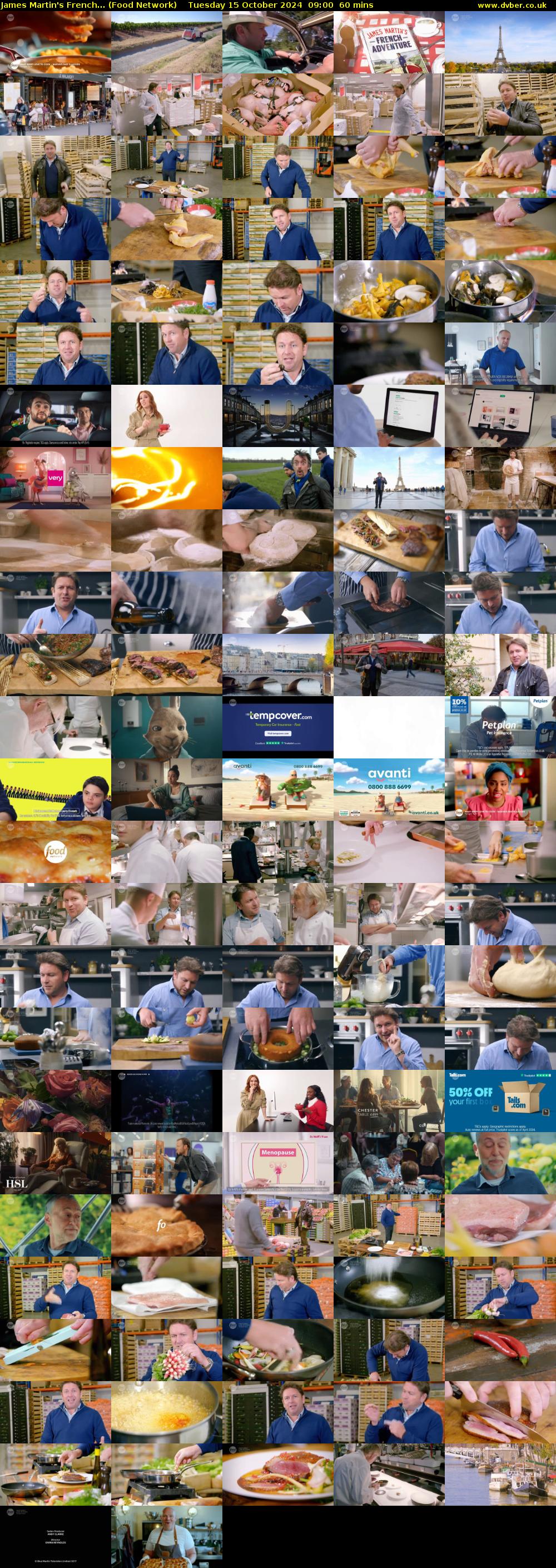 James Martin's French... (Food Network) Tuesday 15 October 2024 09:00 - 10:00