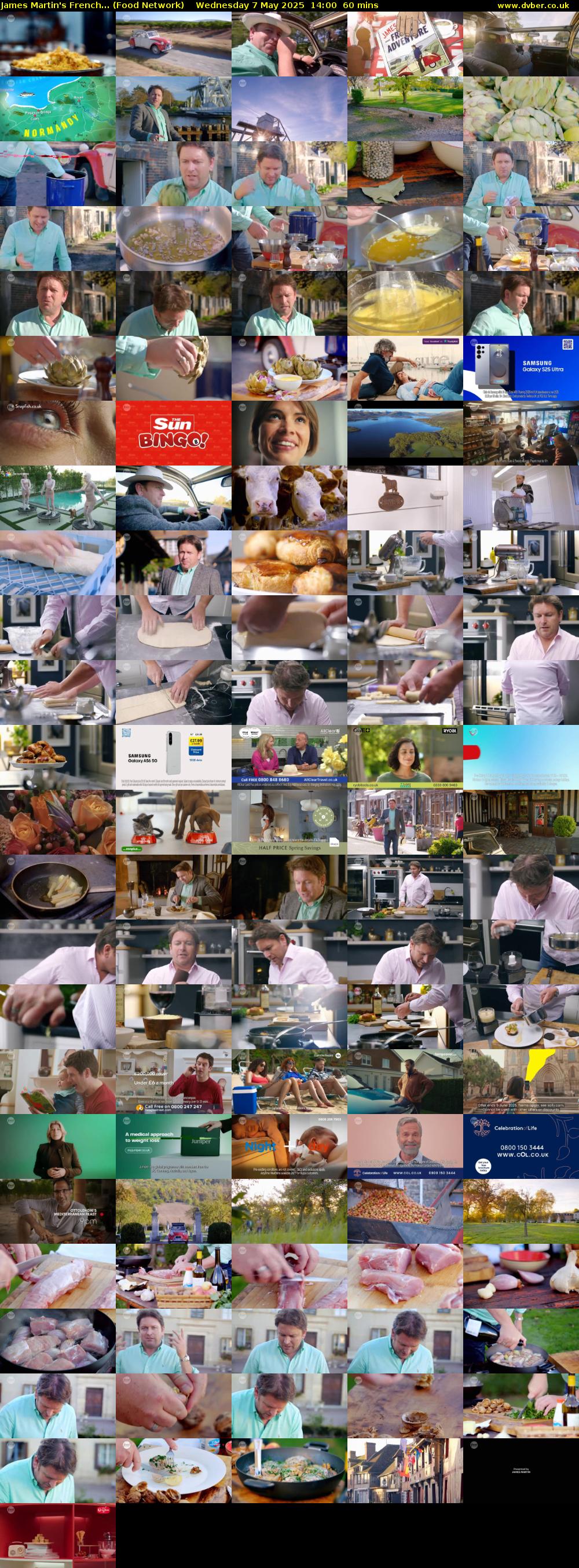James Martin's French... (Food Network) Wednesday 7 May 2025 14:00 - 15:00