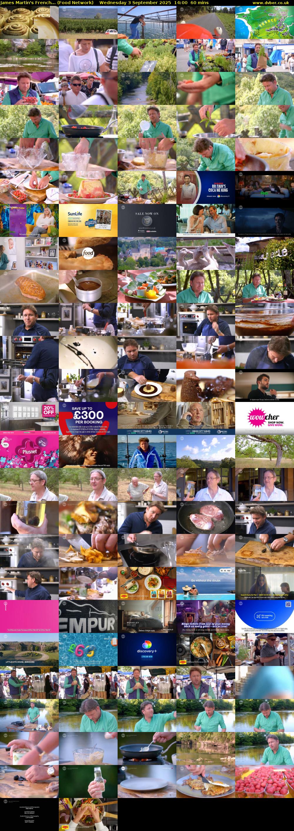 James Martin's French... (Food Network) Wednesday 3 September 2025 14:00 - 15:00