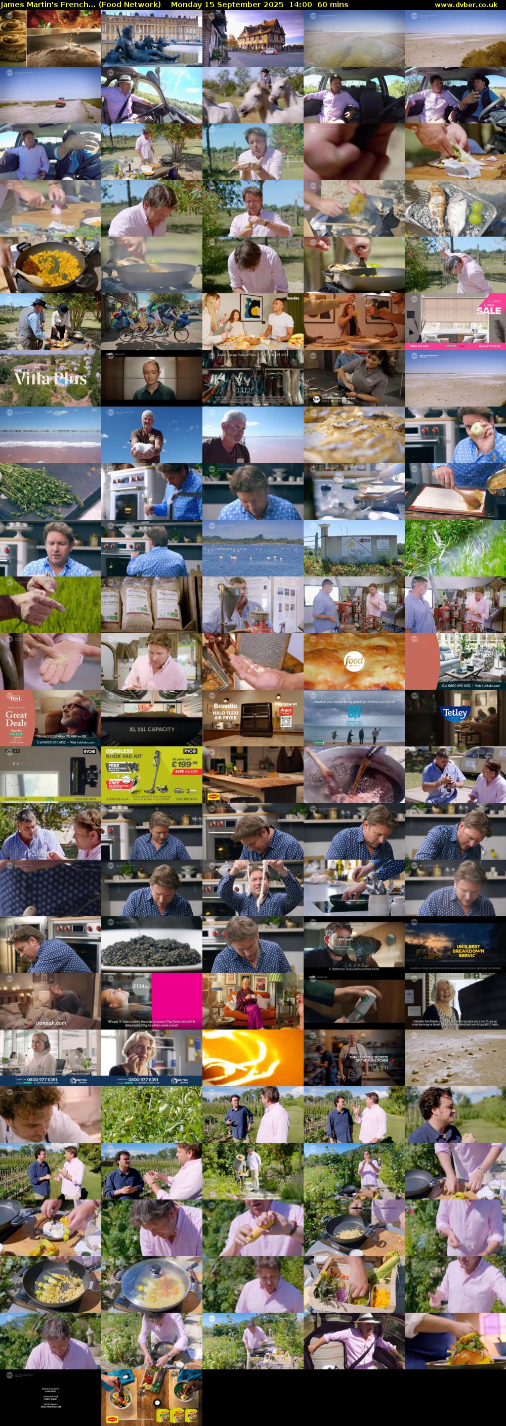 James Martin's French... (Food Network) Monday 15 September 2025 14:00 - 15:00