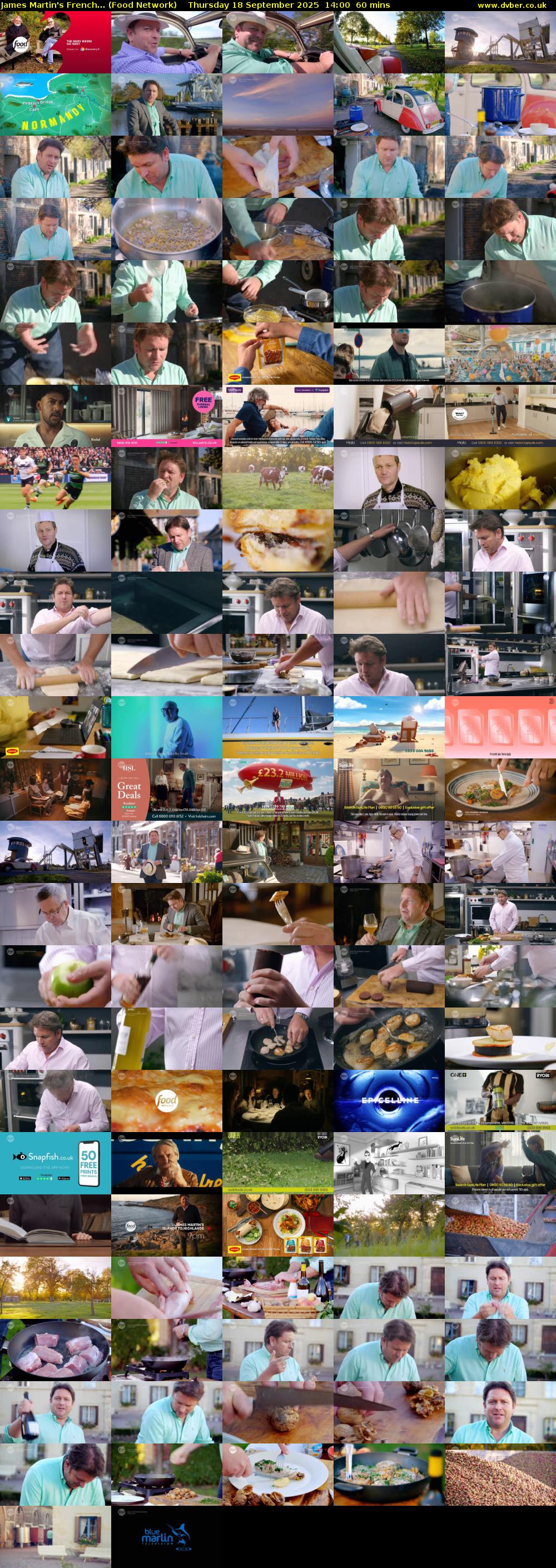 James Martin's French... (Food Network) Thursday 18 September 2025 14:00 - 15:00