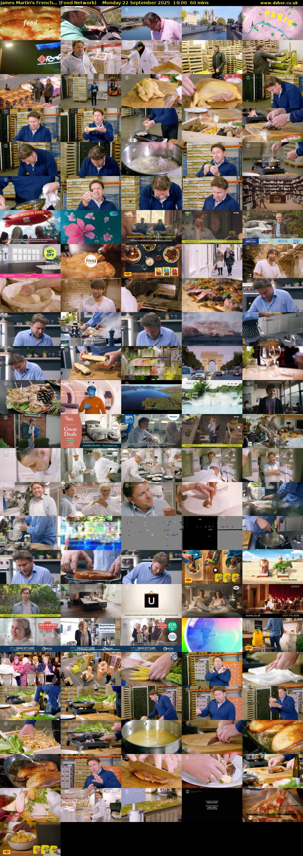 James Martin's French... (Food Network) Monday 22 September 2025 14:00 - 15:00