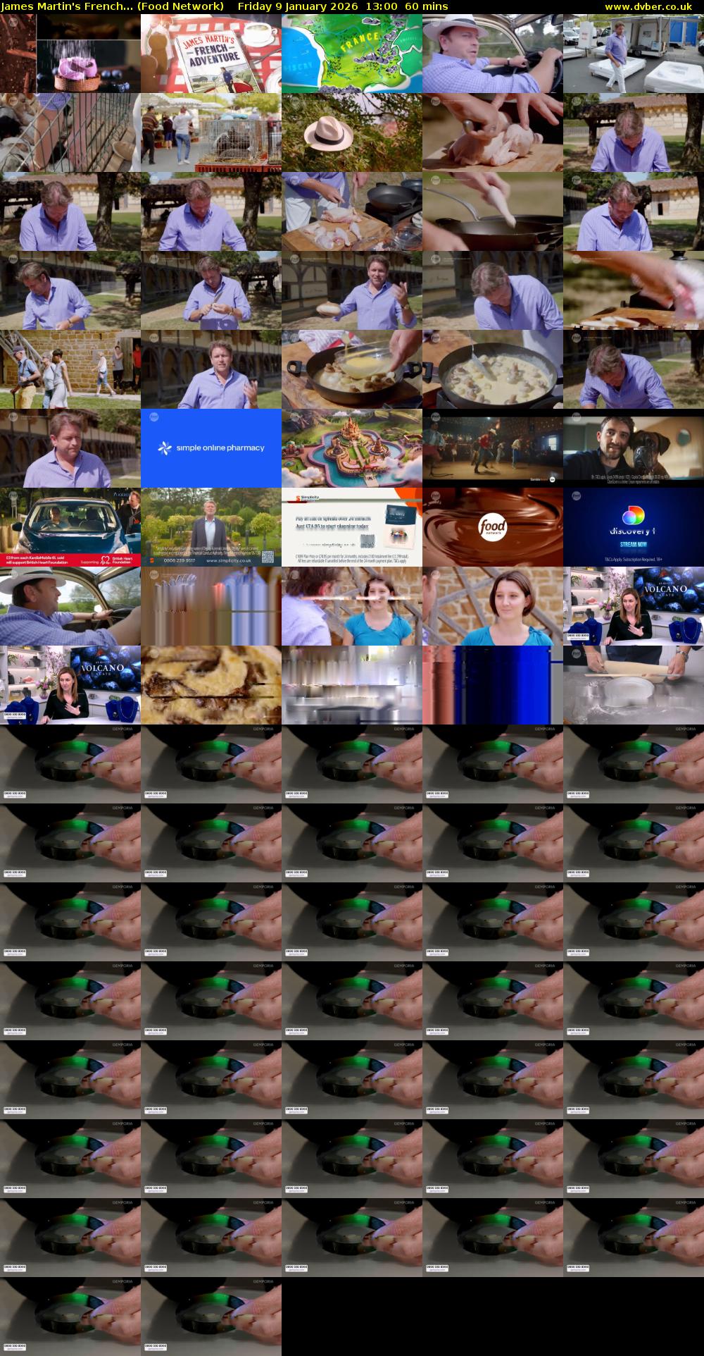 James Martin's French... (Food Network) Friday 9 January 2026 13:00 - 14:00