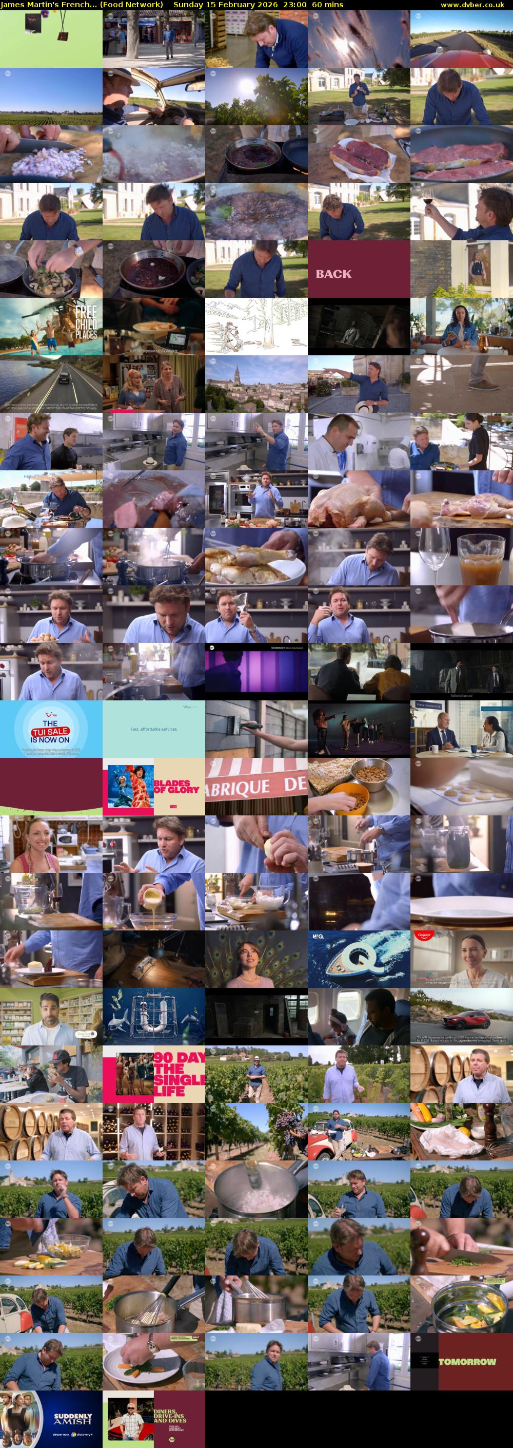 James Martin's French... (Food Network) Sunday 15 February 2026 23:00 - 00:00