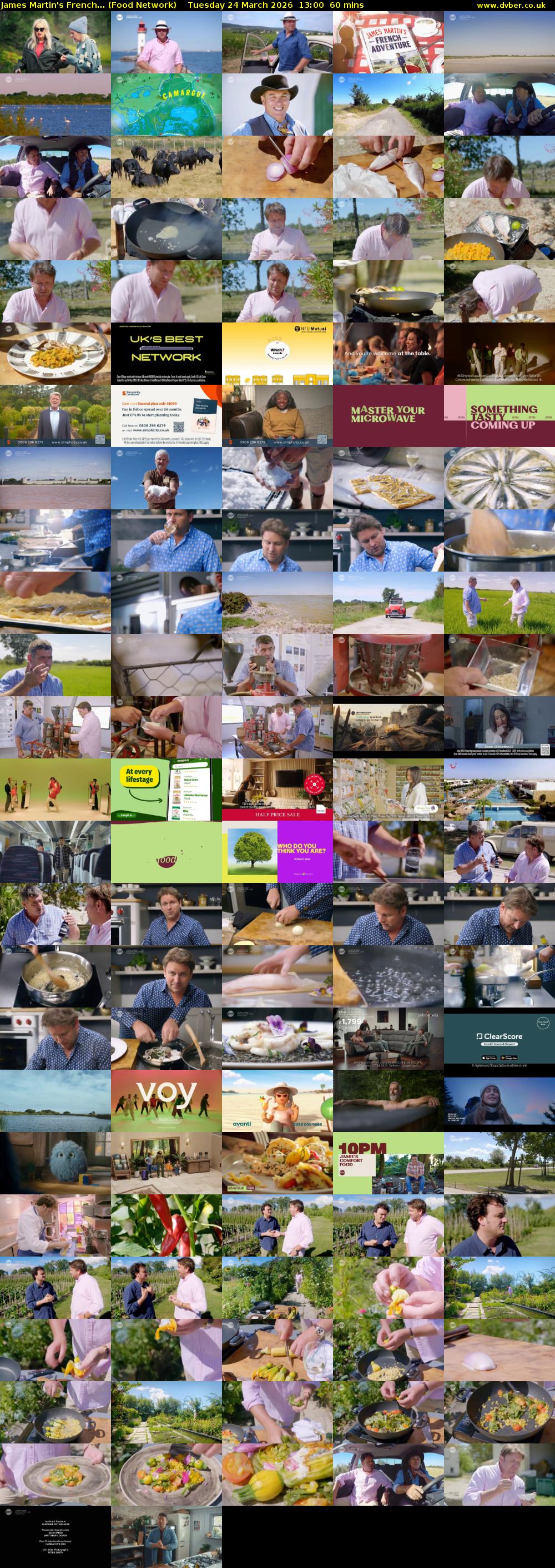 James Martin's French... (Food Network) Tuesday 24 March 2026 13:00 - 14:00
