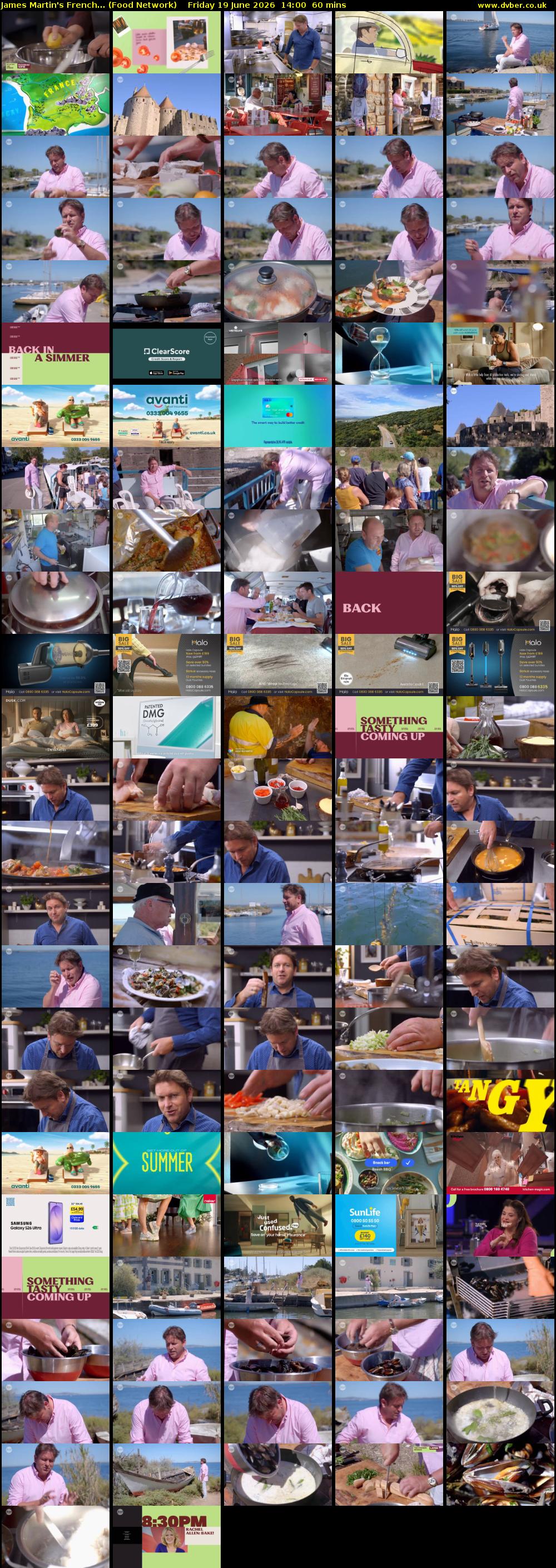 James Martin's French... (Food Network) Friday 19 June 2026 14:00 - 15:00