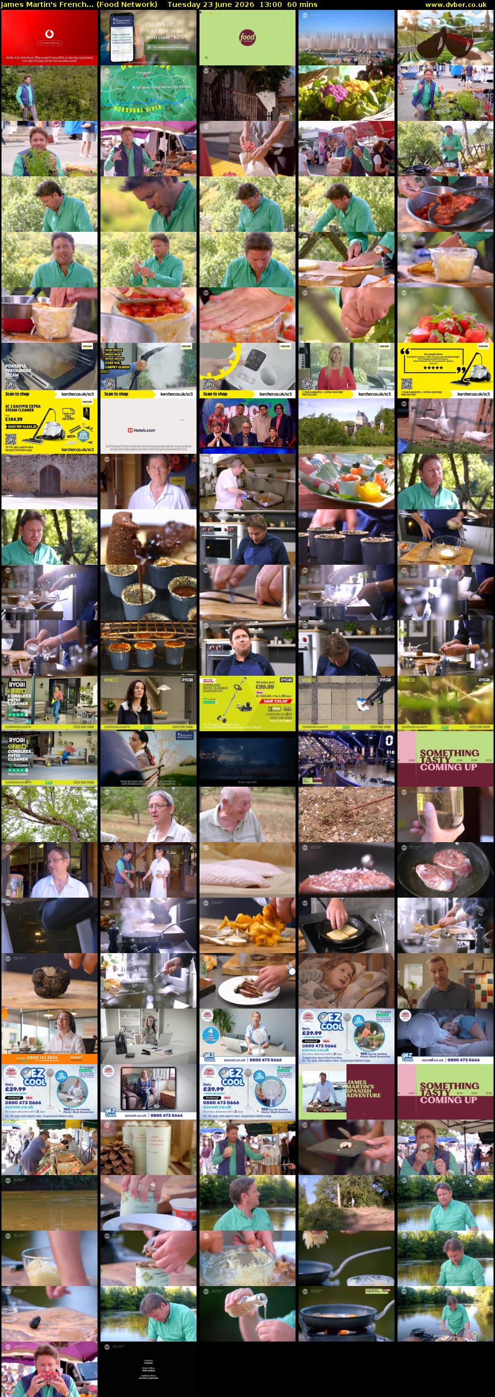 James Martin's French... (Food Network) Tuesday 23 June 2026 13:00 - 14:00