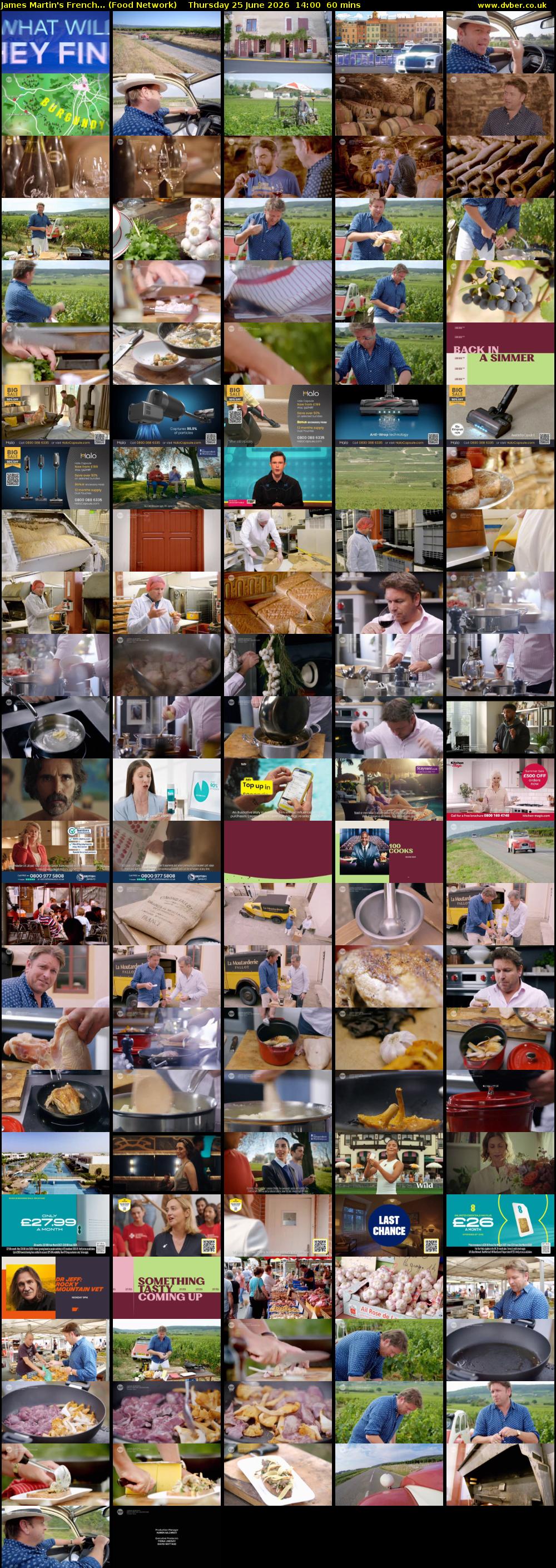 James Martin's French... (Food Network) Thursday 25 June 2026 14:00 - 15:00
