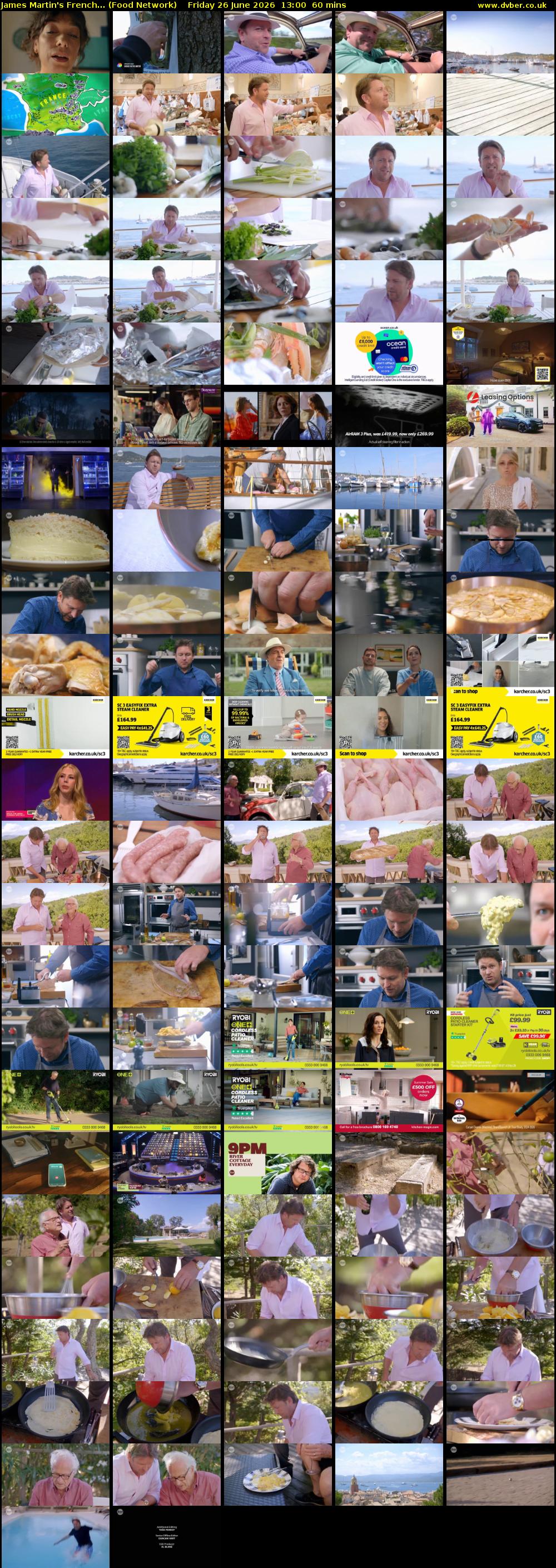 James Martin's French... (Food Network) Friday 26 June 2026 13:00 - 14:00