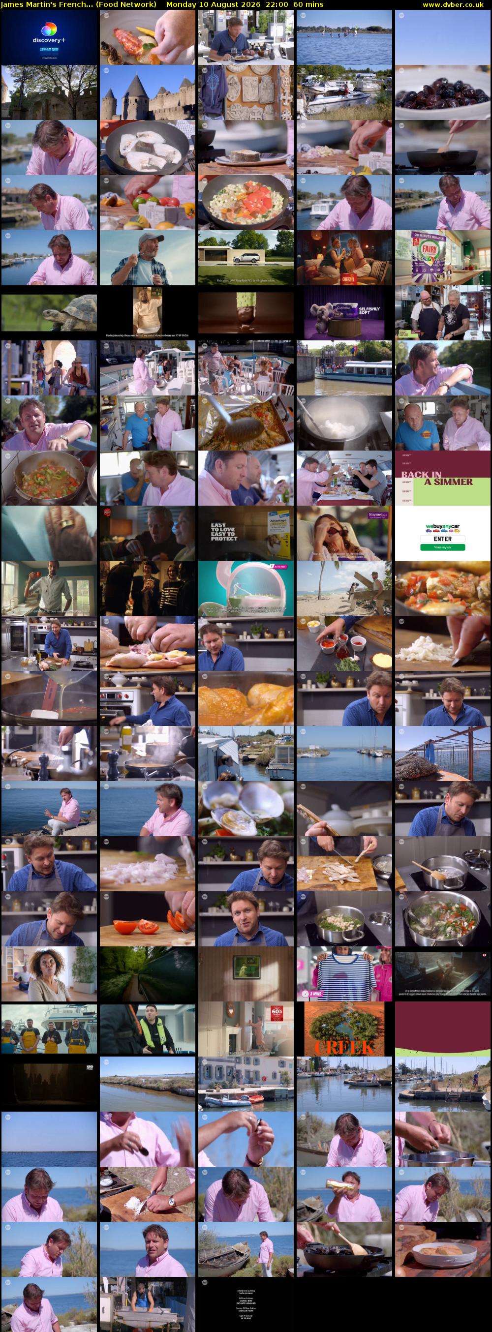 James Martin's French... (Food Network) Monday 10 August 2026 22:00 - 23:00