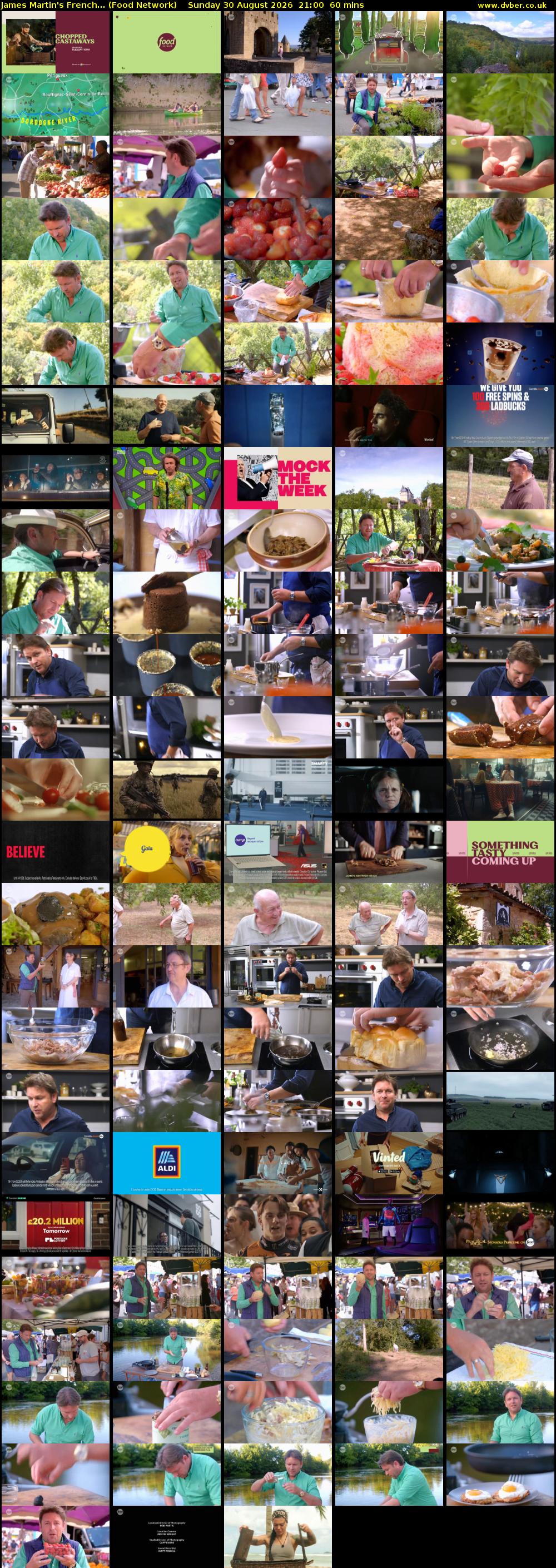 James Martin's French... (Food Network) Sunday 30 August 2026 21:00 - 22:00