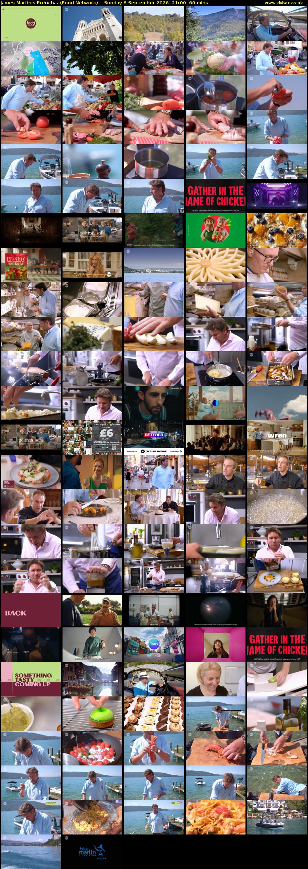 James Martin's French... (Food Network) Sunday 6 September 2026 21:00 - 22:00