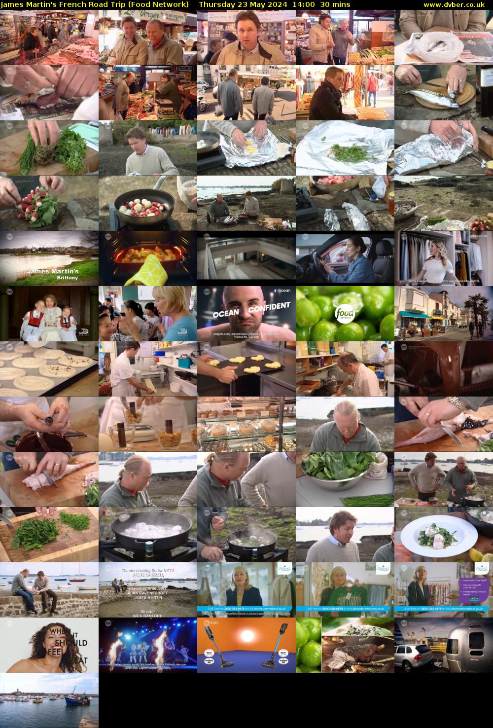 James Martin's French Road Trip (Food Network) Thursday 23 May 2024 14:00 - 14:30