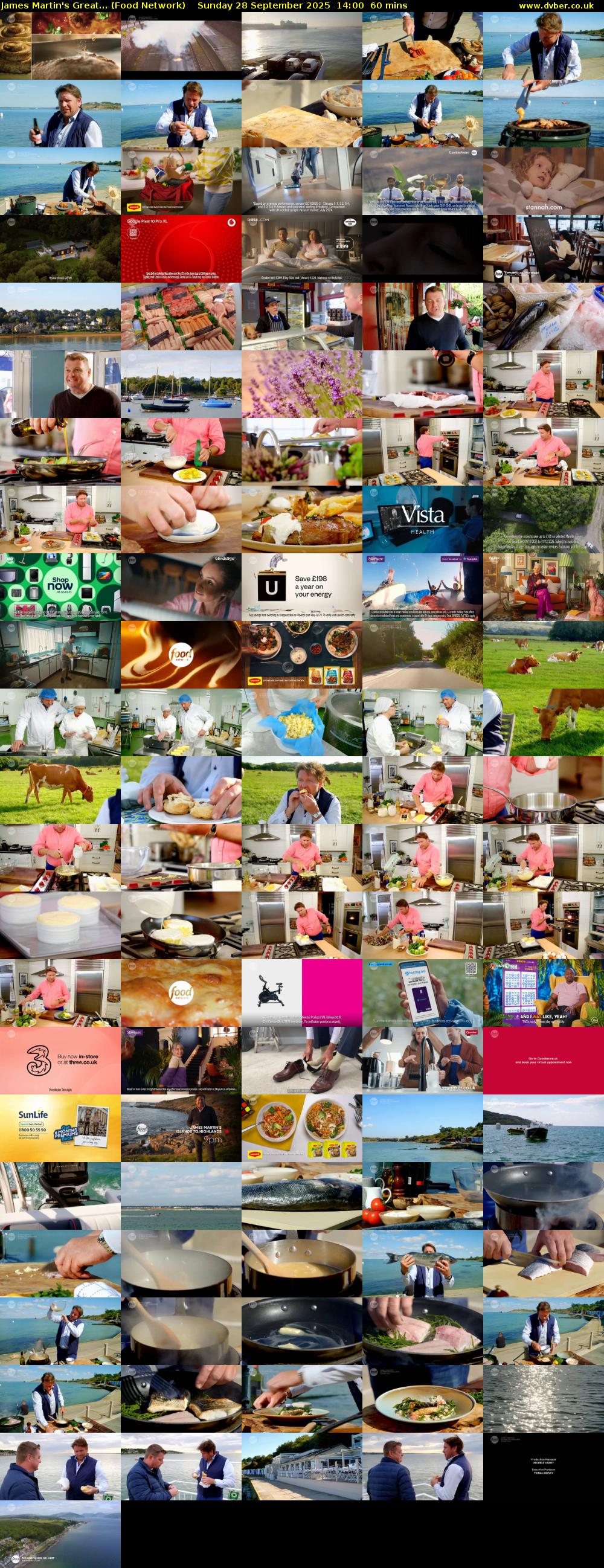 James Martin's Great... (Food Network) Sunday 28 September 2025 14:00 - 15:00