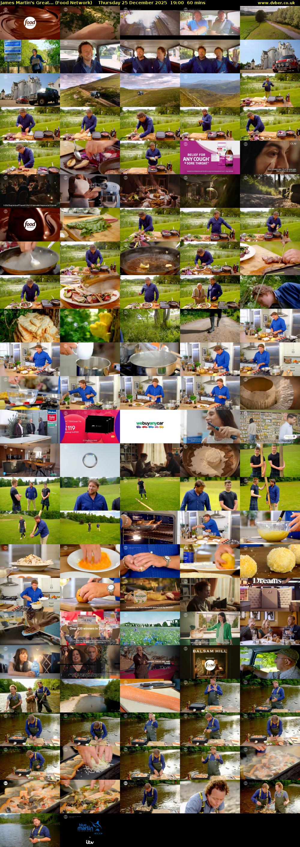 James Martin's Great... (Food Network) Thursday 25 December 2025 19:00 - 20:00