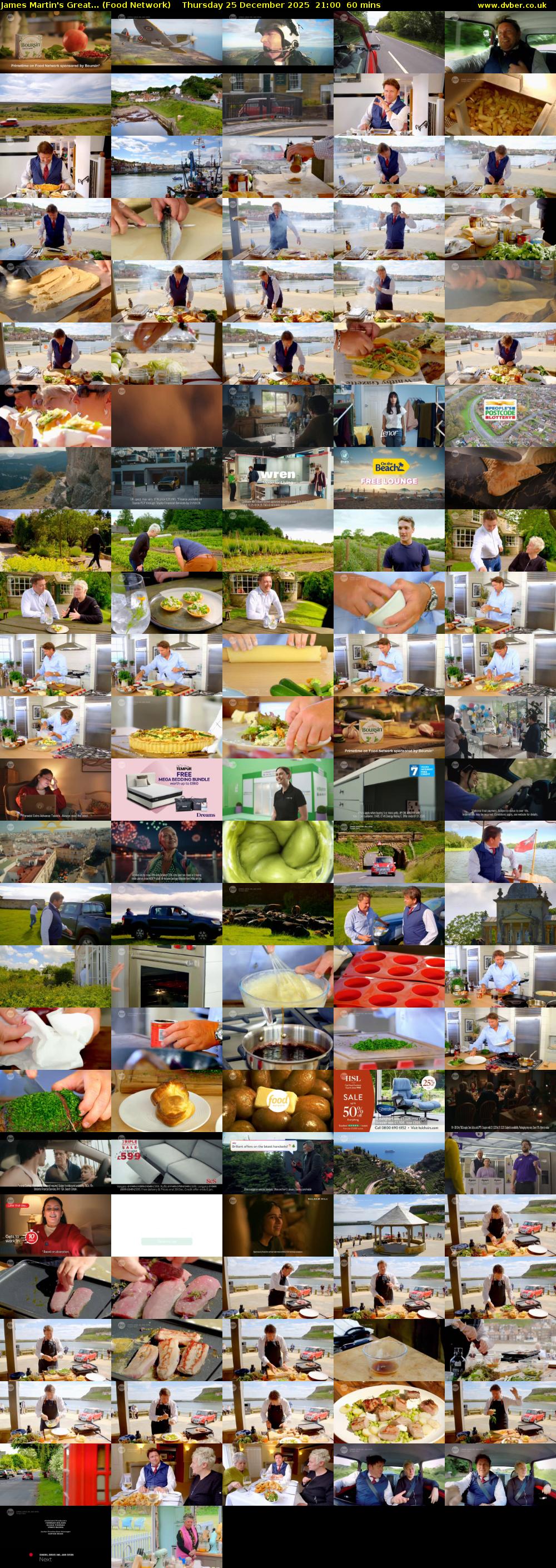 James Martin's Great... (Food Network) Thursday 25 December 2025 21:00 - 22:00