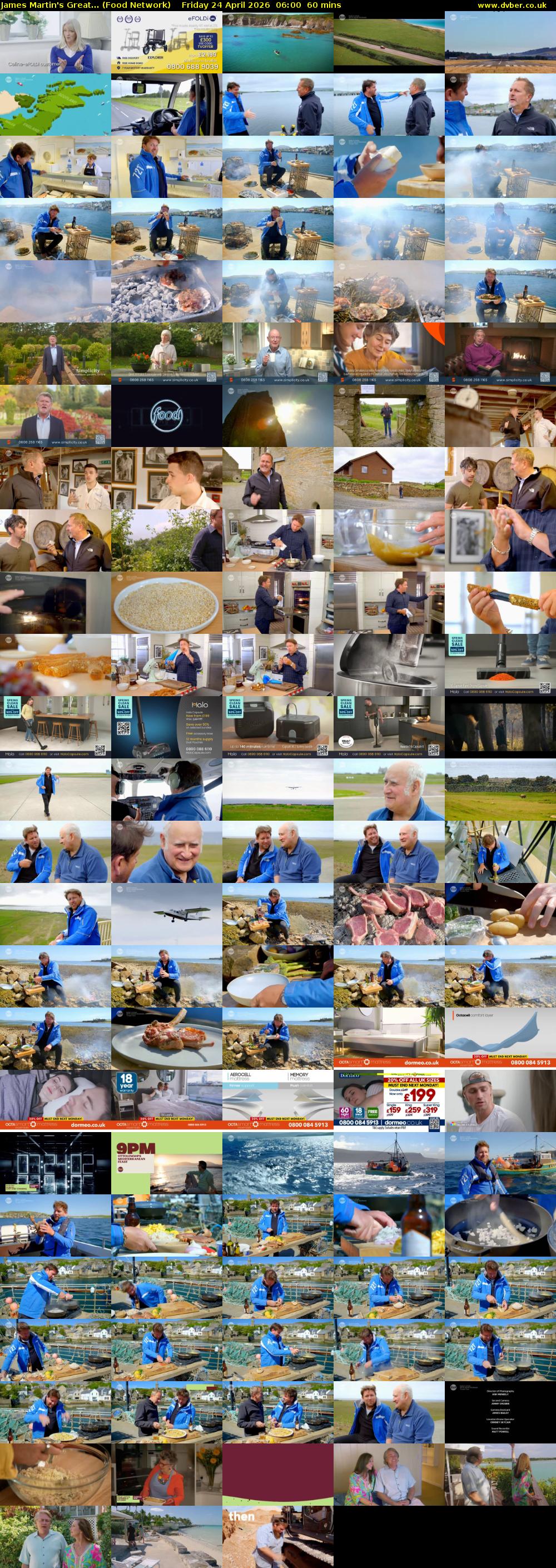 James Martin's Great... (Food Network) Friday 24 April 2026 06:00 - 07:00