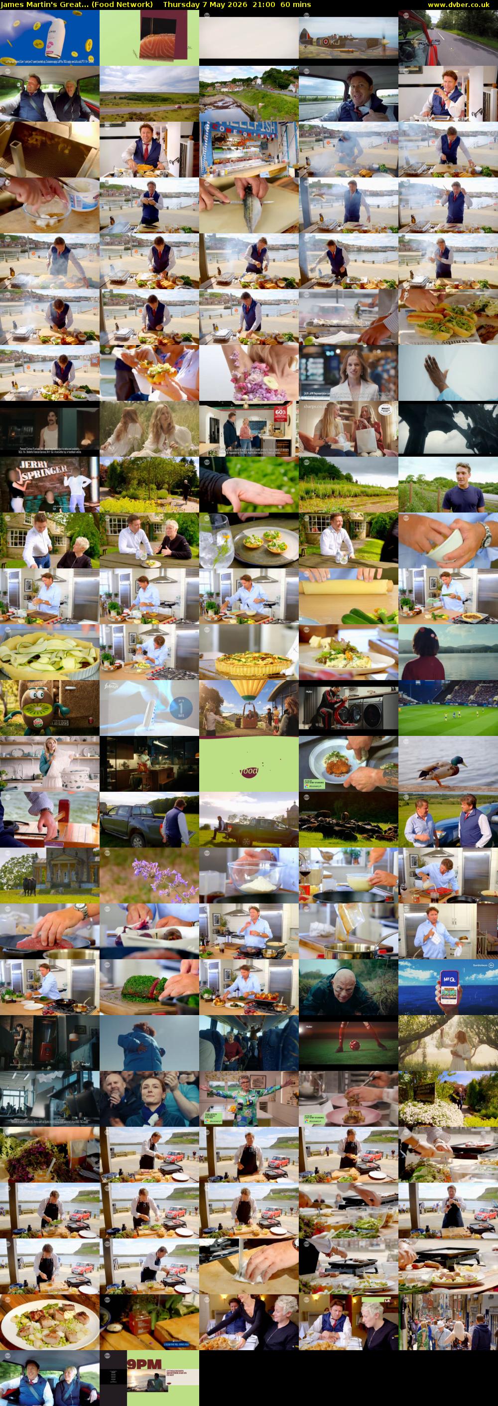 James Martin's Great... (Food Network) Thursday 7 May 2026 21:00 - 22:00