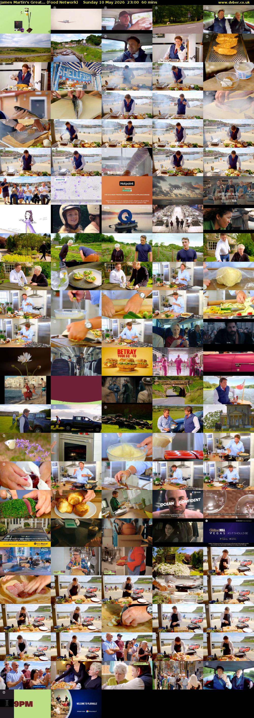 James Martin's Great... (Food Network) Sunday 10 May 2026 23:00 - 00:00
