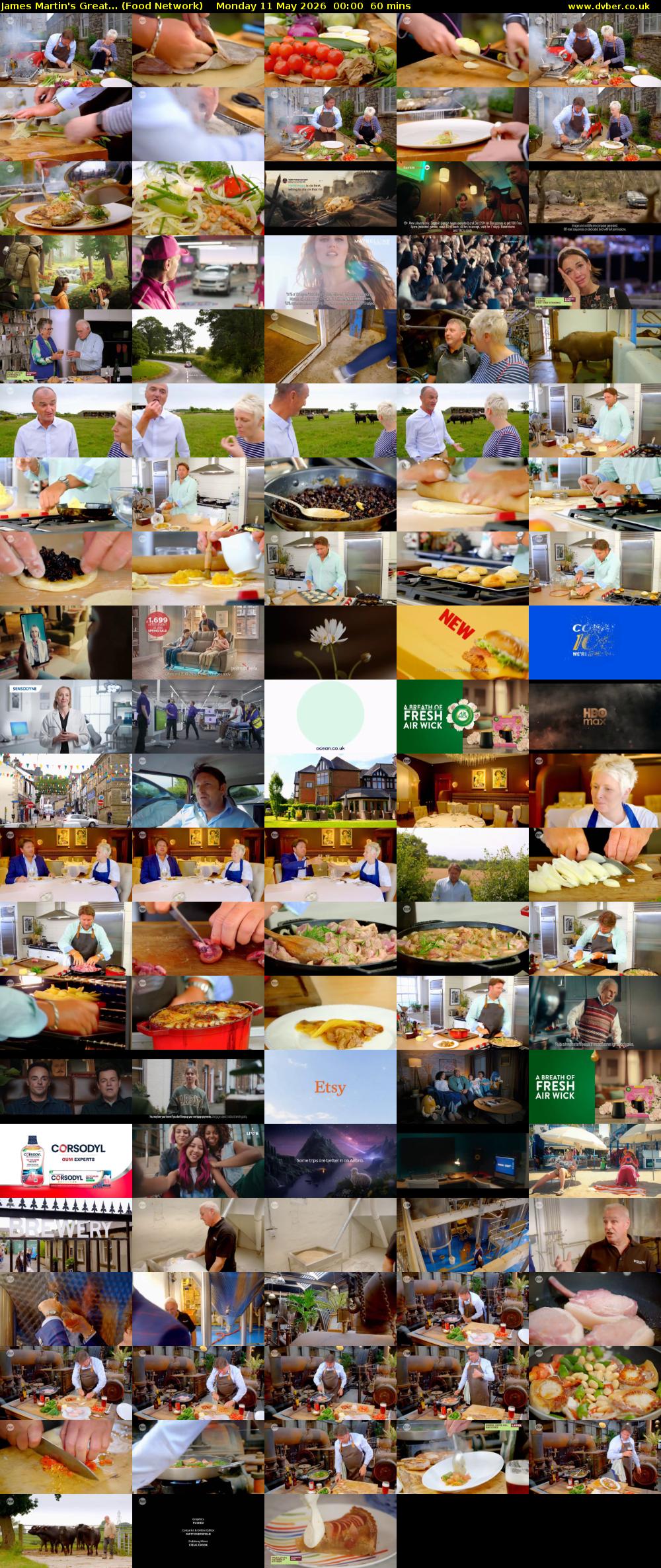 James Martin's Great... (Food Network) Monday 11 May 2026 00:00 - 01:00