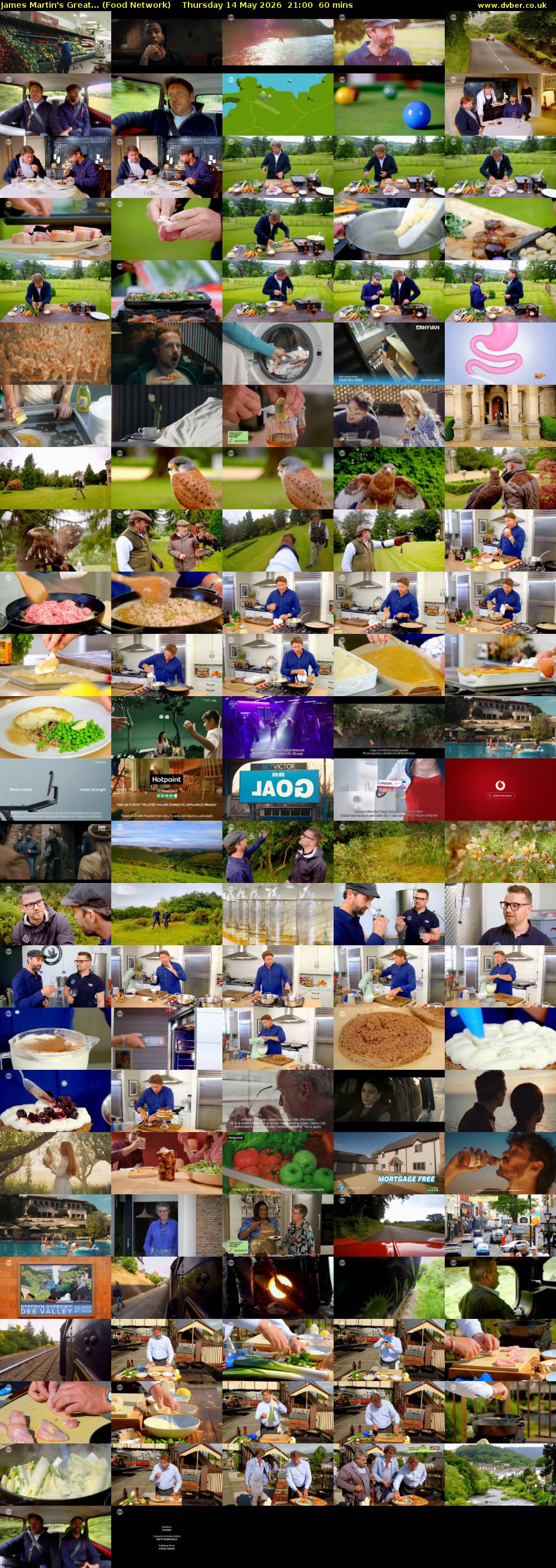 James Martin's Great... (Food Network) Thursday 14 May 2026 21:00 - 22:00