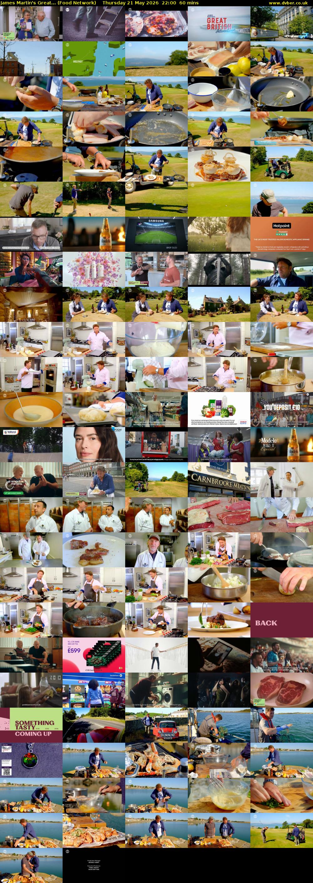 James Martin's Great... (Food Network) Thursday 21 May 2026 22:00 - 23:00