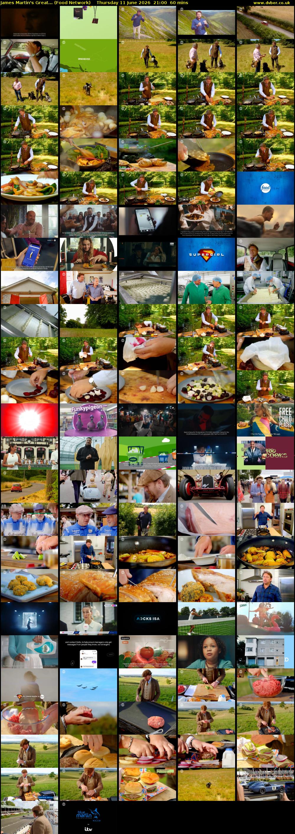 James Martin's Great... (Food Network) Thursday 11 June 2026 21:00 - 22:00