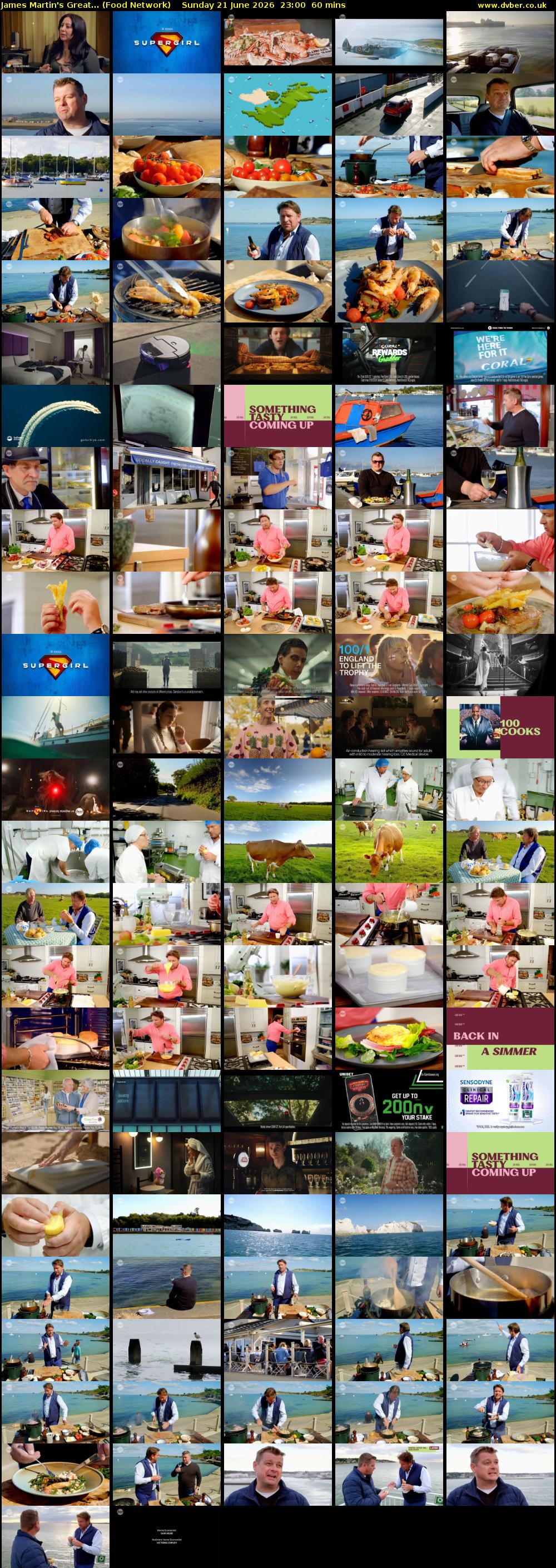 James Martin's Great... (Food Network) Sunday 21 June 2026 23:00 - 00:00