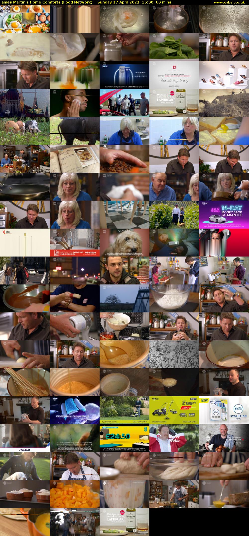 James Martin's Home Comforts (Food Network) Sunday 17 April 2022 16:00 - 17:00