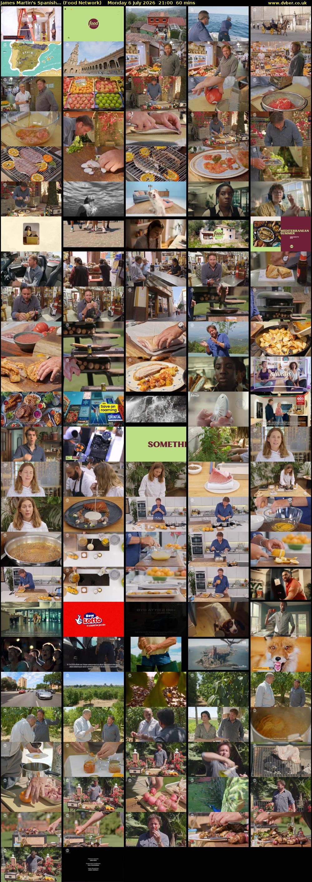James Martin's Spanish... (Food Network) Monday 6 July 2026 21:00 - 22:00