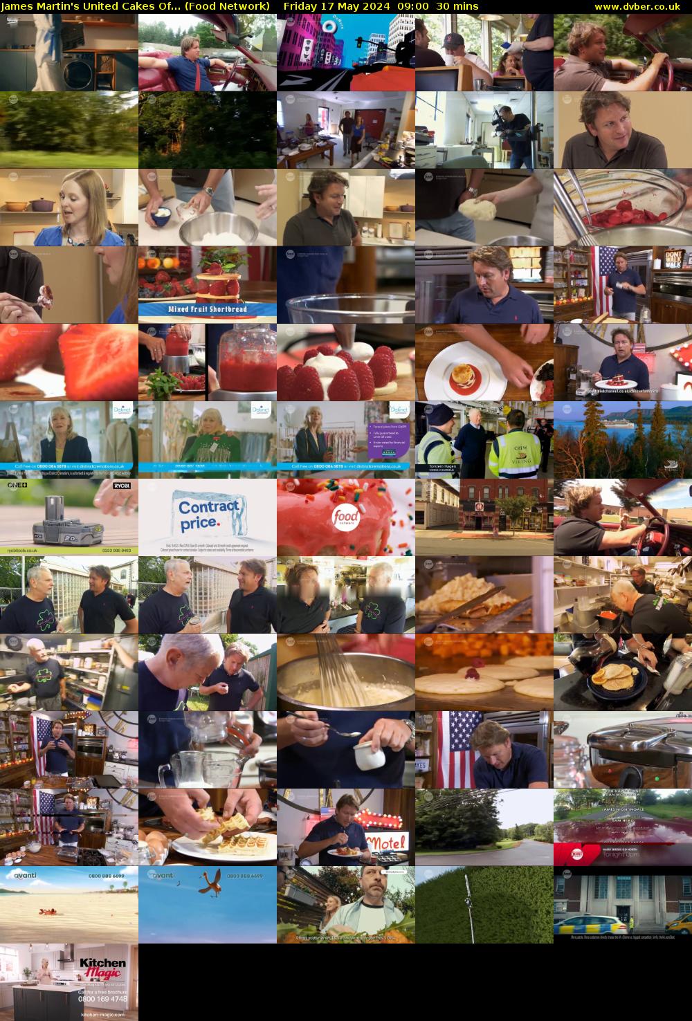 James Martin's United Cakes Of... (Food Network) Friday 17 May 2024 09:00 - 09:30
