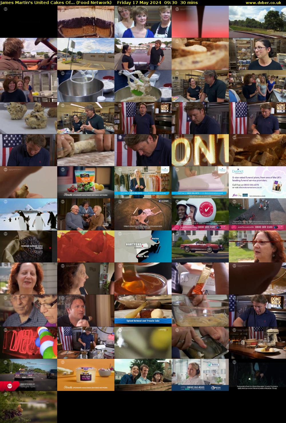 James Martin's United Cakes Of... (Food Network) Friday 17 May 2024 09:30 - 10:00
