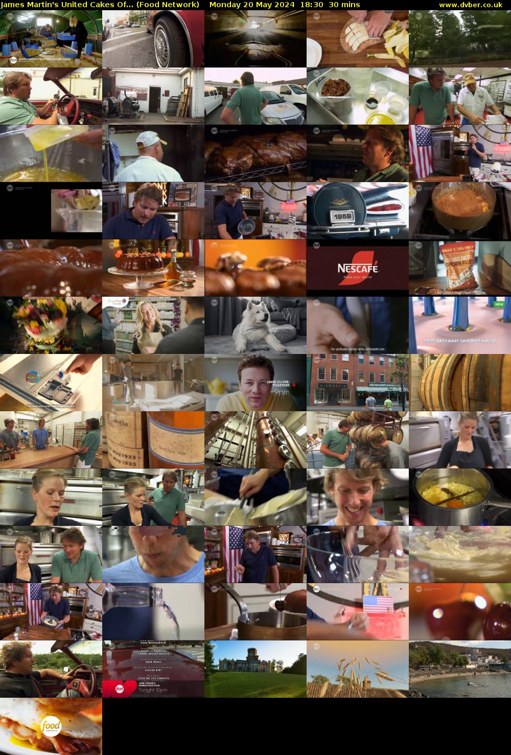 James Martin's United Cakes Of... (Food Network) Monday 20 May 2024 18:30 - 19:00