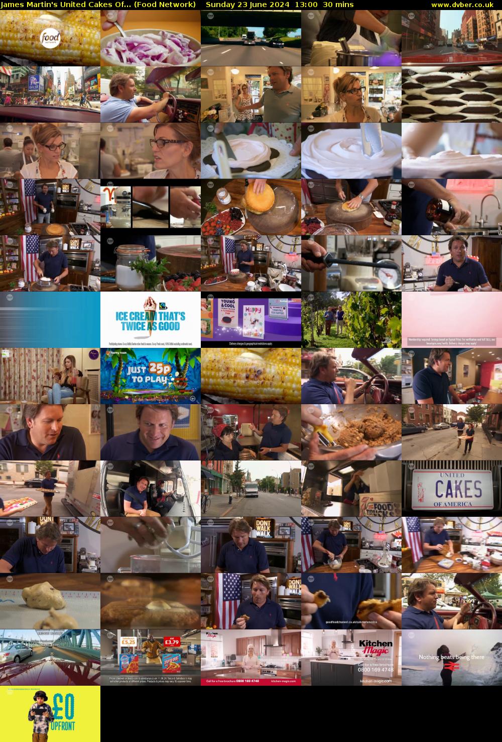 James Martin's United Cakes Of... (Food Network) Sunday 23 June 2024 13:00 - 13:30