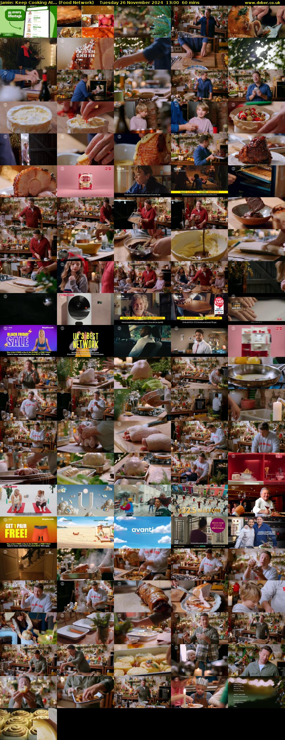 Jamie: Keep Cooking At... (Food Network) Tuesday 26 November 2024 13:00 - 14:00
