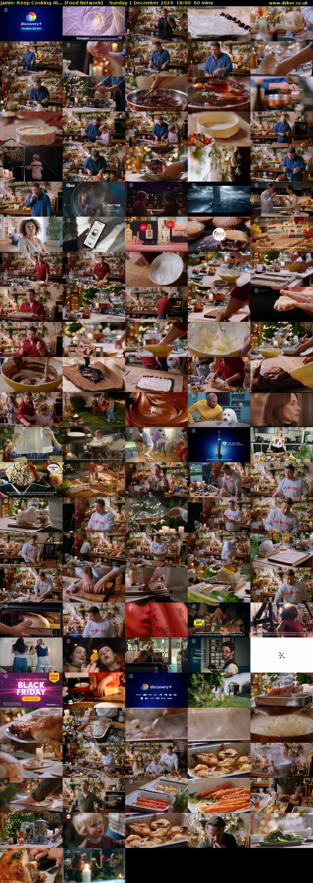 Jamie: Keep Cooking At... (Food Network) Sunday 1 December 2024 18:00 - 19:00